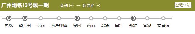 5、广州地铁线路图 广州地铁运营时间 首末车时间2023