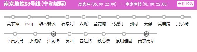 7、南京地铁线路图 南京地铁运营时间 首末车时间2023