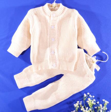 棉纱线编织婴儿衣服教程？