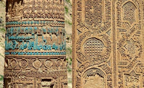 1、阿富汗查姆回教寺院尖塔和考古遗址