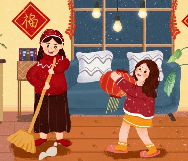 春节的两种来历和七大风俗